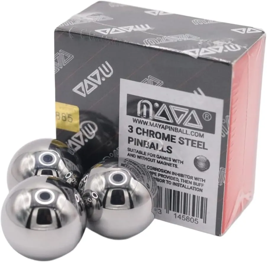 Premium Pinballs — Through hardened chrome steel