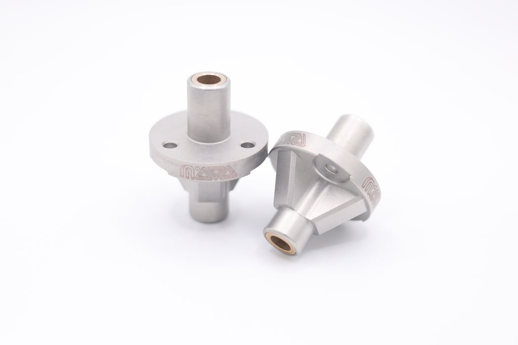 MAYA Stainless Flipper Bushings Pair (TYPE C - Classic playfield mount)