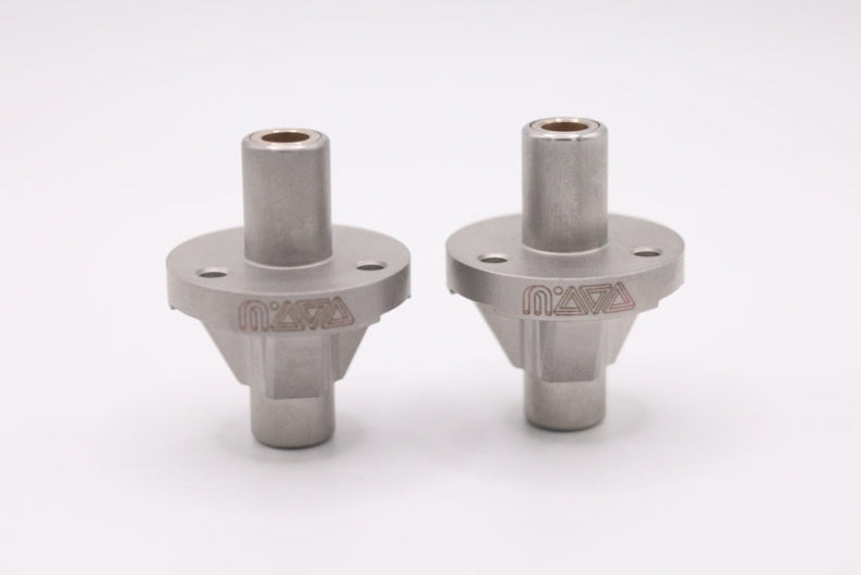 MAYA Stainless Flipper Bushings Pair (TYPE C - Classic playfield mount)