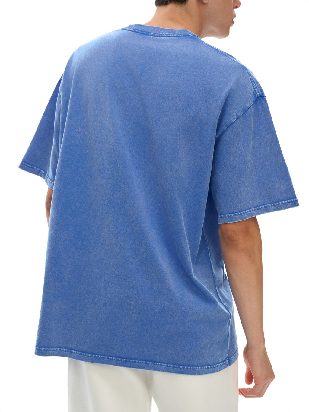 MAYA Logo Acid Wash Oversize T-Shirt - 250 GSM
